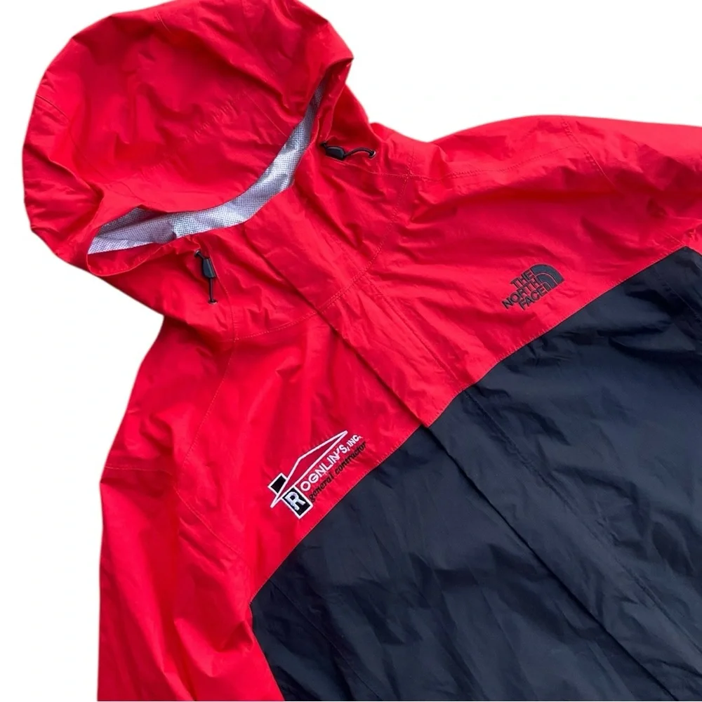 ⛰️ The North Face Men’s‎ Waterproof Shell Jacket 🔴 Size L Hooded Rain Coat